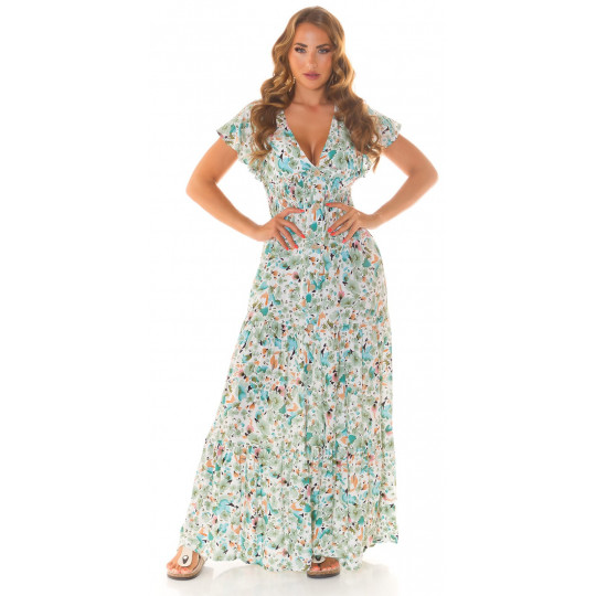 Koucla mint floral print...