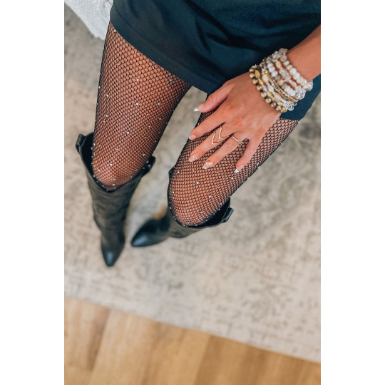 Mustat strassikoristeiset...