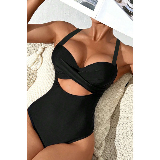 Musta cut out uimapuku