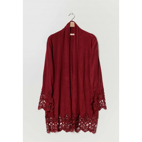 WHOO viininpunainen...