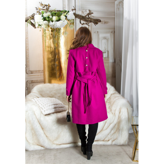 Koucla fuksia trenssitakki...