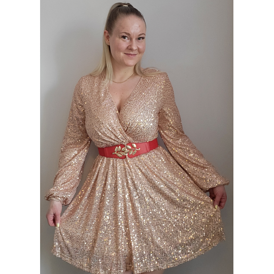 Punainen lehtikoristeinen...