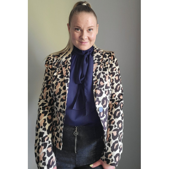 Leopard Print Blazer [SISTA...