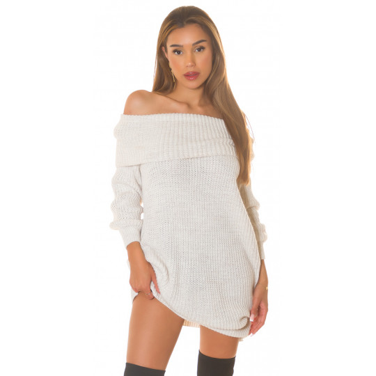 Koucla beige off-shoulder...