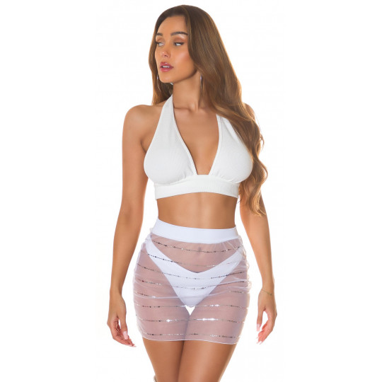 Koucla valkoinen mesh...