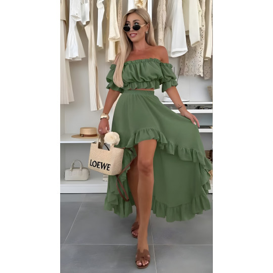 Rosy Days naisellinen khaki...