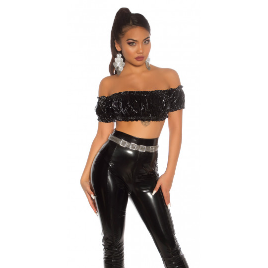 Koucla musta latex look...