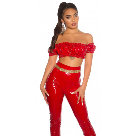 Koucla punainen latex look...